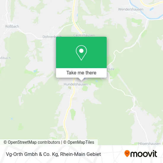 Карта Vg-Orth Gmbh & Co. Kg