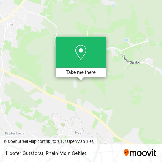 Карта Hoofer Gutsforst