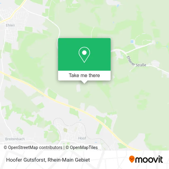 Карта Hoofer Gutsforst