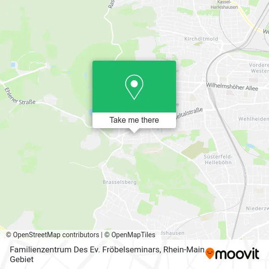 Карта Familienzentrum Des Ev. Fröbelseminars