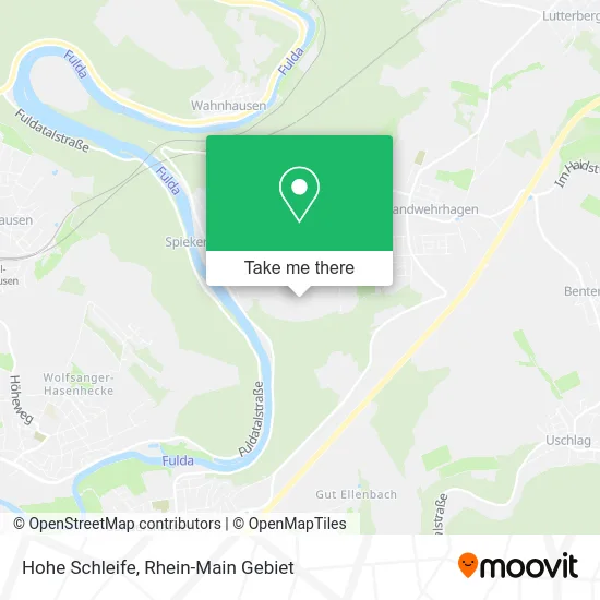 Карта Hohe Schleife