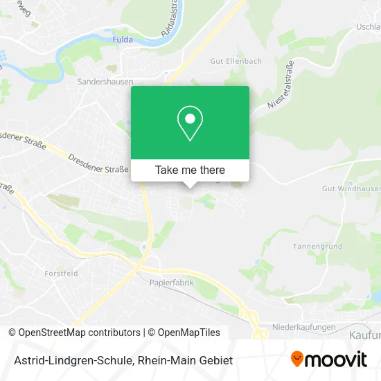 Карта Astrid-Lindgren-Schule