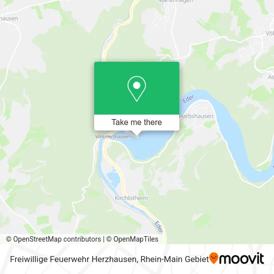 Карта Freiwillige Feuerwehr Herzhausen