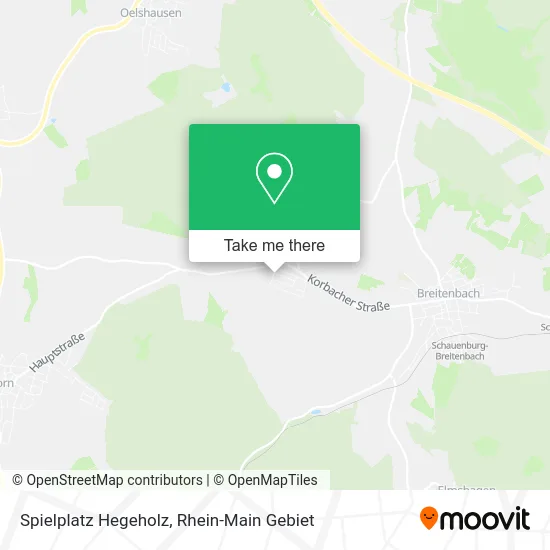 Карта Spielplatz Hegeholz
