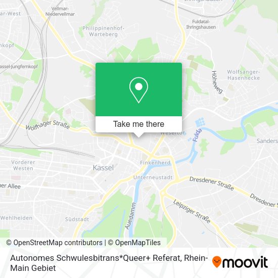 Карта Autonomes Schwulesbitrans*Queer+ Referat