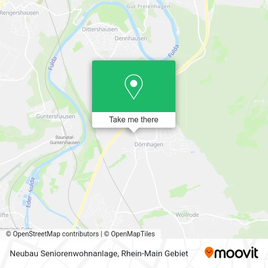 Карта Neubau Seniorenwohnanlage