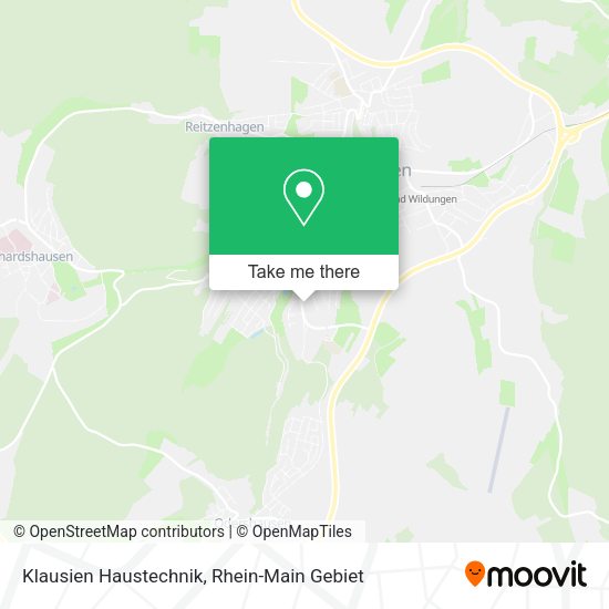 Карта Klausien Haustechnik