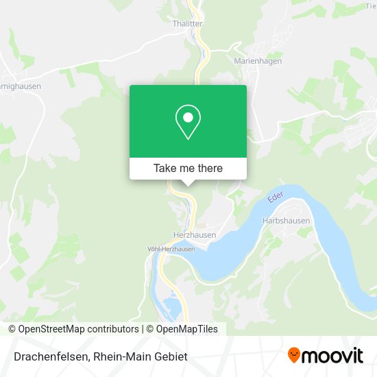 Карта Drachenfelsen