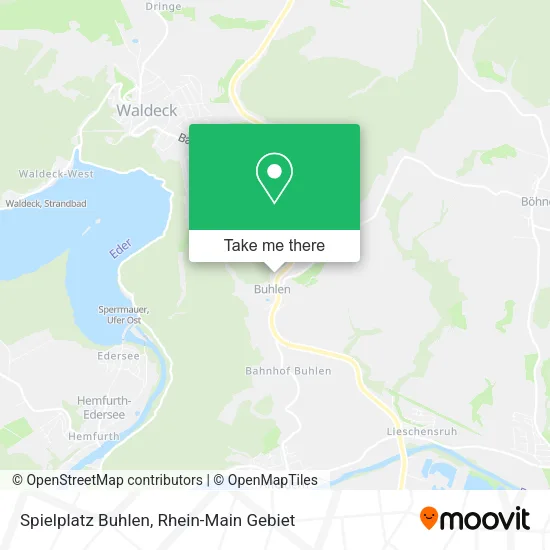 Карта Spielplatz Buhlen