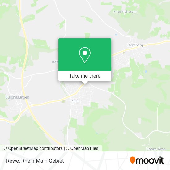 Rewe map