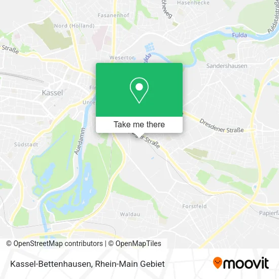 Карта Kassel-Bettenhausen