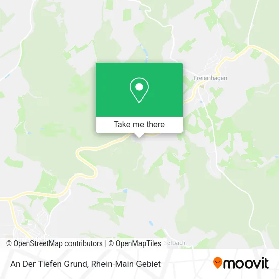Карта An Der Tiefen Grund