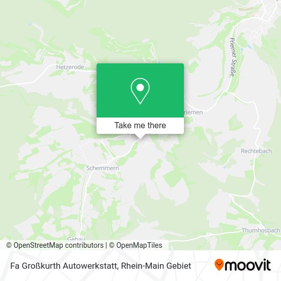 Карта Fa Großkurth Autowerkstatt