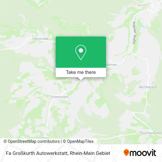 Карта Fa Großkurth Autowerkstatt