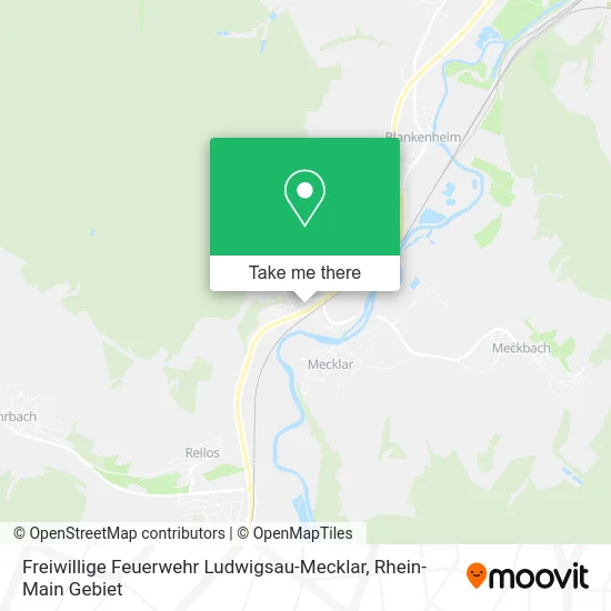 Карта Freiwillige Feuerwehr Ludwigsau-Mecklar