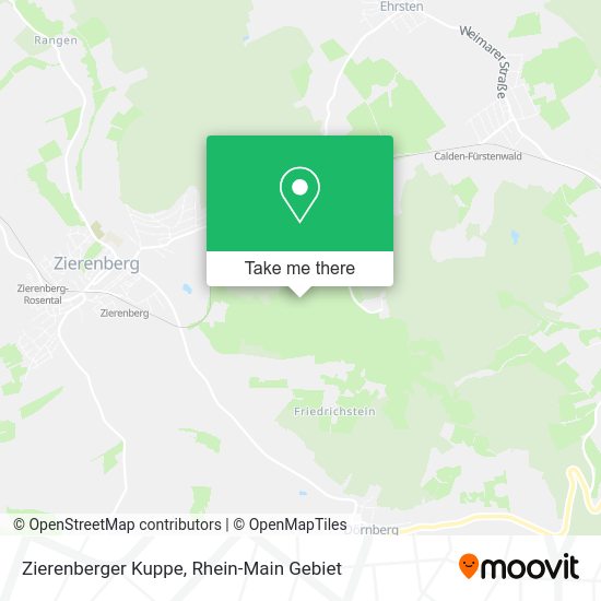 Карта Zierenberger Kuppe