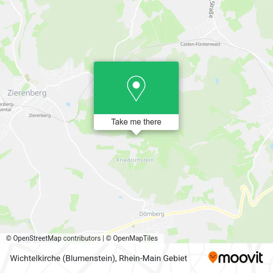 Карта Wichtelkirche (Blumenstein)