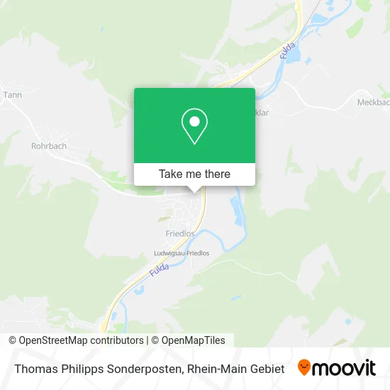 Карта Thomas Philipps Sonderposten