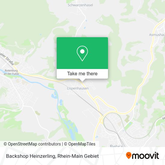 Карта Backshop Heinzerling