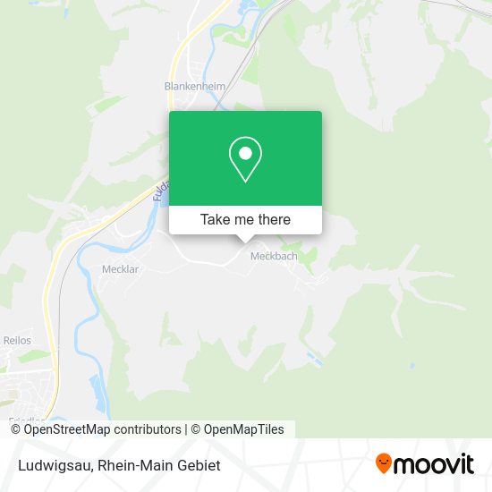 Карта Ludwigsau