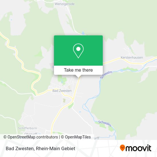 Карта Bad Zwesten