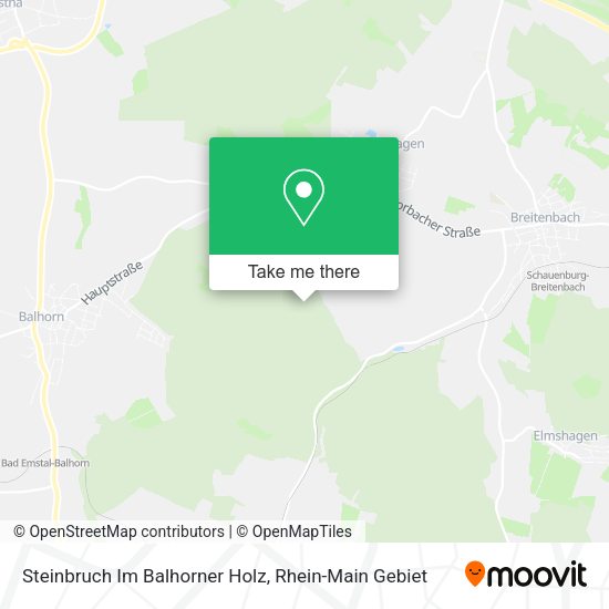 Карта Steinbruch Im Balhorner Holz