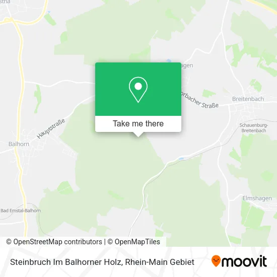 Карта Steinbruch Im Balhorner Holz