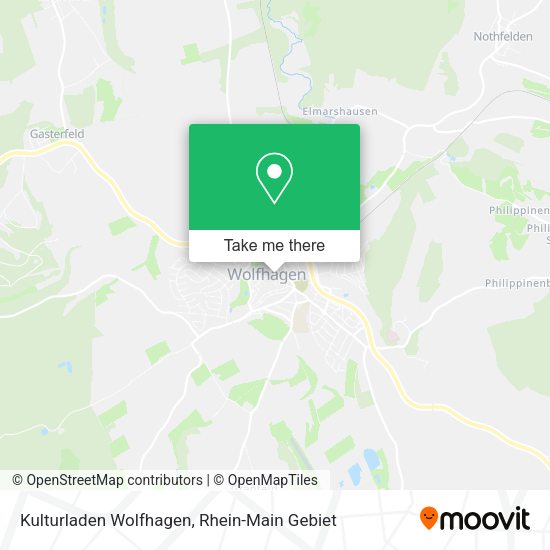 Карта Kulturladen Wolfhagen