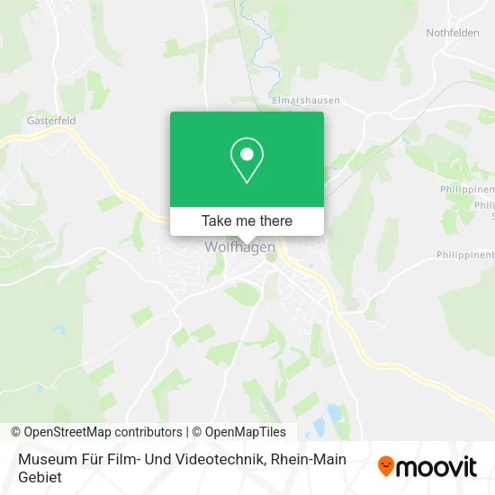 Карта Museum Für Film- Und Videotechnik