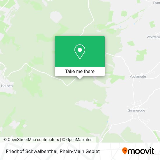 Карта Friedhof Schwalbenthal