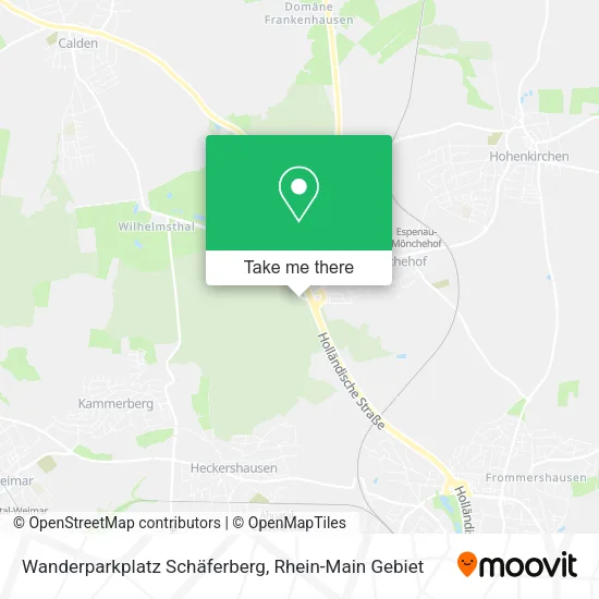 Карта Wanderparkplatz Schäferberg