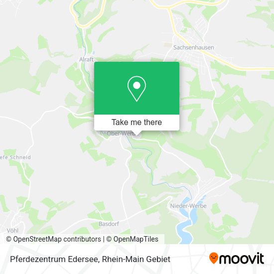 Карта Pferdezentrum Edersee