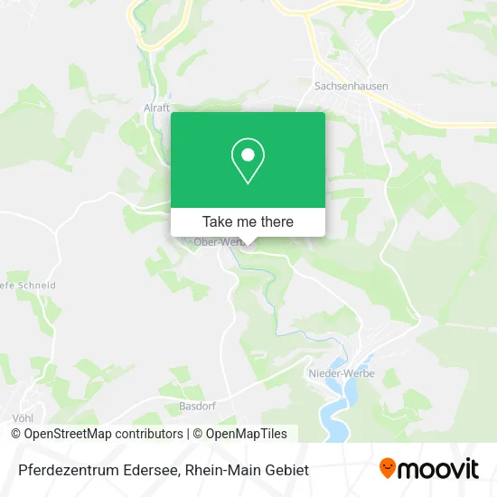 Карта Pferdezentrum Edersee