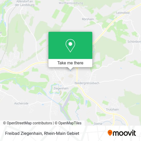 Карта Freibad Ziegenhain