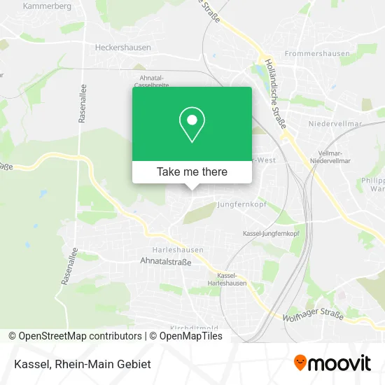 Карта Kassel