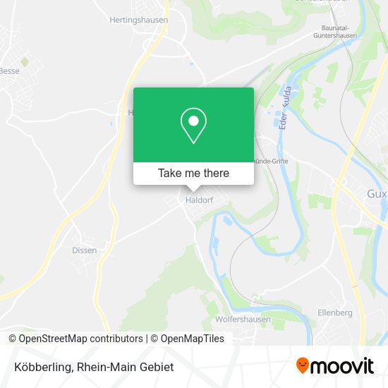 Карта Köbberling