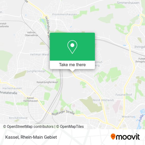 Карта Kassel
