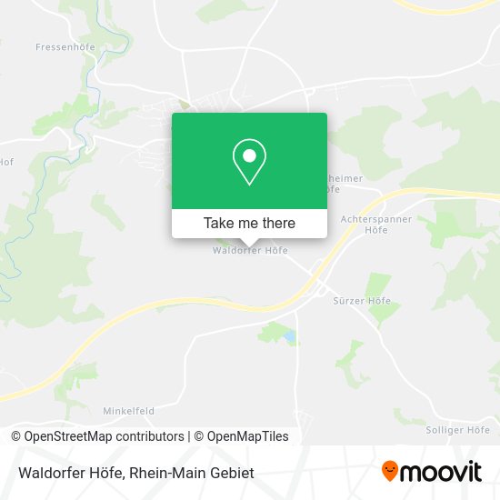 Waldorfer Höfe map