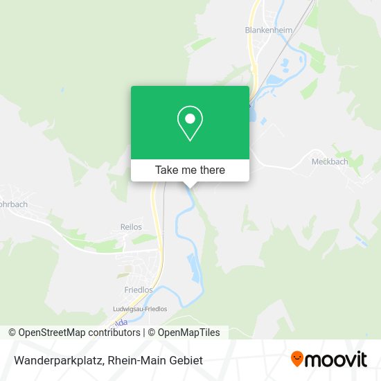 Карта Wanderparkplatz