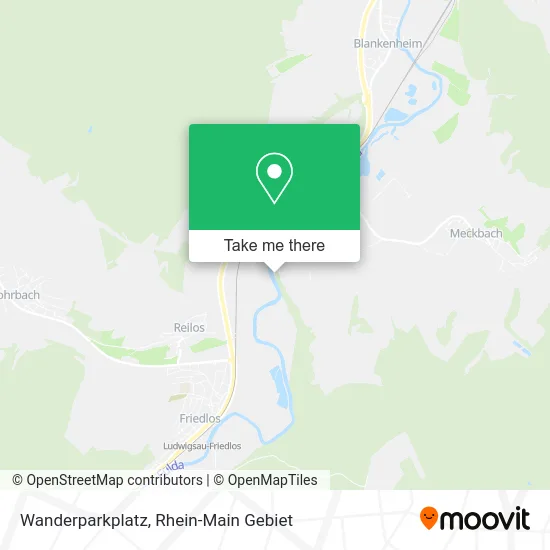 Карта Wanderparkplatz
