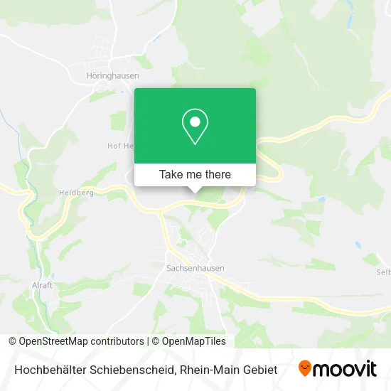 Карта Hochbehälter Schiebenscheid