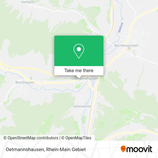 Карта Oetmannshausen