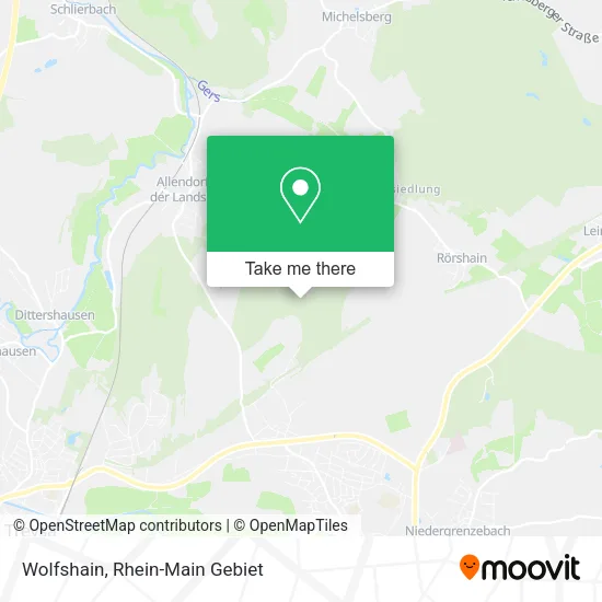 Карта Wolfshain