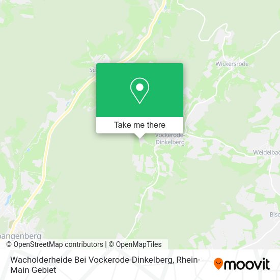 Карта Wacholderheide Bei Vockerode-Dinkelberg