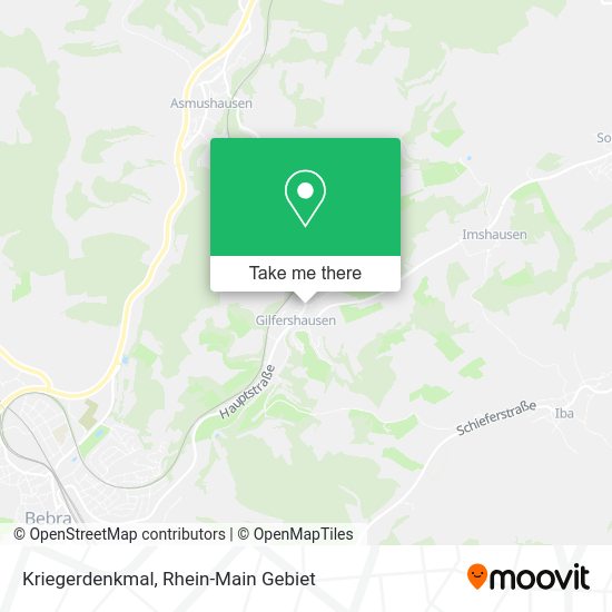 Карта Kriegerdenkmal