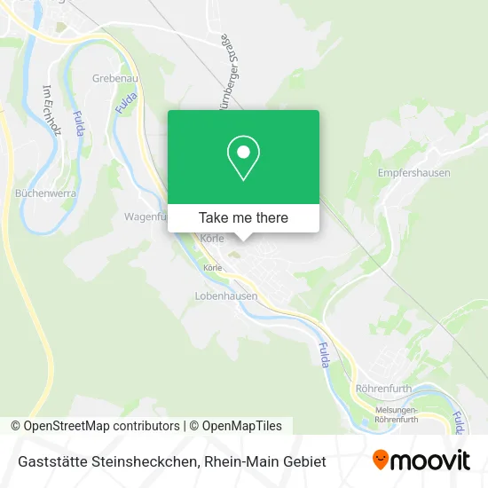 Карта Gaststätte Steinsheckchen