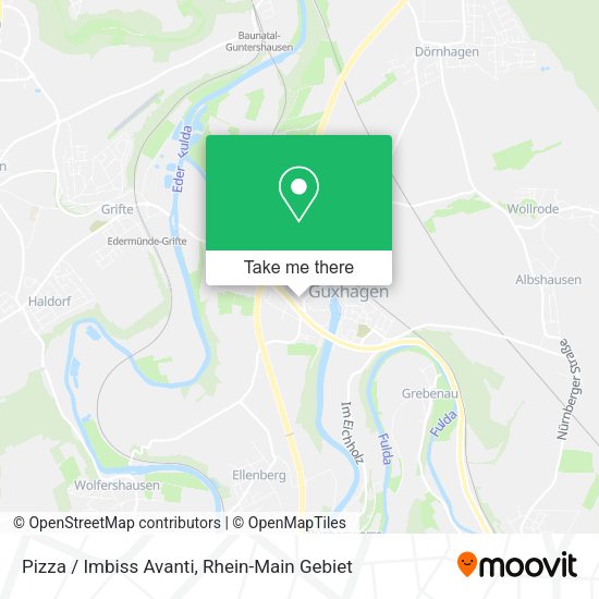 Карта Pizza / Imbiss Avanti