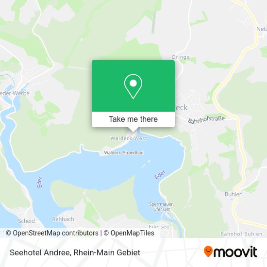 Карта Seehotel Andree