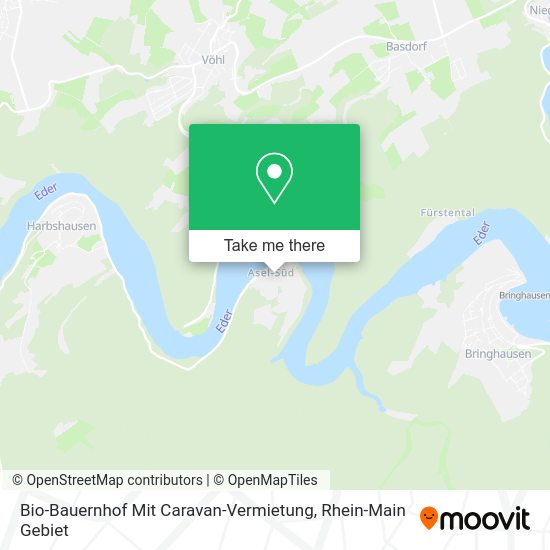 Карта Bio-Bauernhof Mit Caravan-Vermietung