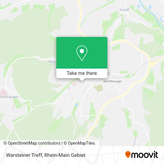 Карта Warsteiner Treff